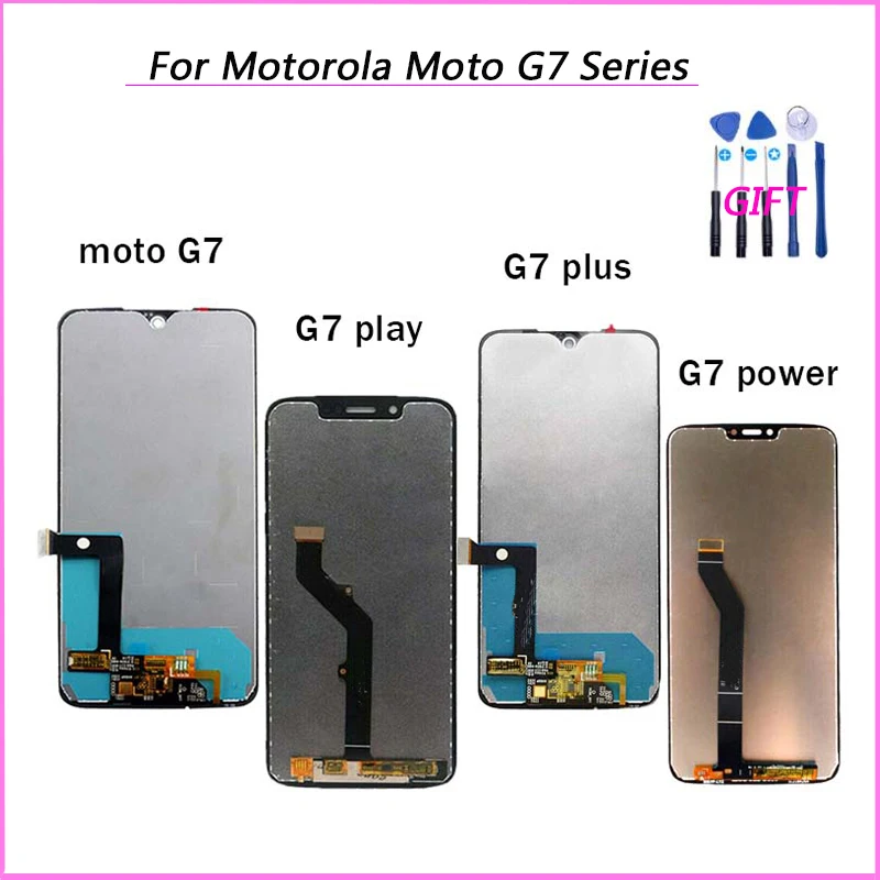 Новинка 100% протестированный ЖК дисплей для Moto G7 Power Play с сенсорным экраном и