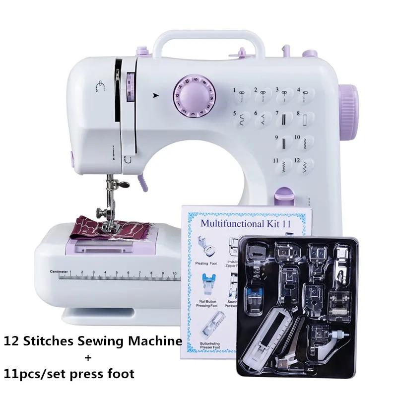 Fanghua Multifunction Mini Sewing Machine 505A 12 Stitches 