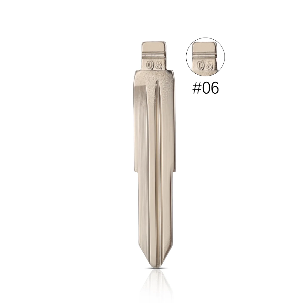 10Pcs Flip Uncut Blank Folding Key TOY48R #08 Blade For Daihatsu For Daewoo For KIA Carnival For Fiat Palio For Jinbei For GEELY