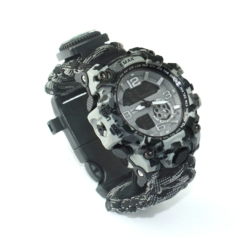 

Multi-functional Sports Watch Digital Fashion Watch Altimeter Compass Temperature Time Electronic Watch