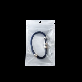

8x13cm Transparent/ White Ziplock Plastic Packing Pouch 200pcs/lot Electronic Accessories Grip Seal Package Poly Storage Bags