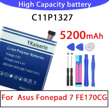 

5200mAh C11P1327 Replacement Battery For ASUS C11P1327 Fondpad 7 MeMo Pad 7 Me170C ME170CX ME170 K012 K017 FE170CG batterij
