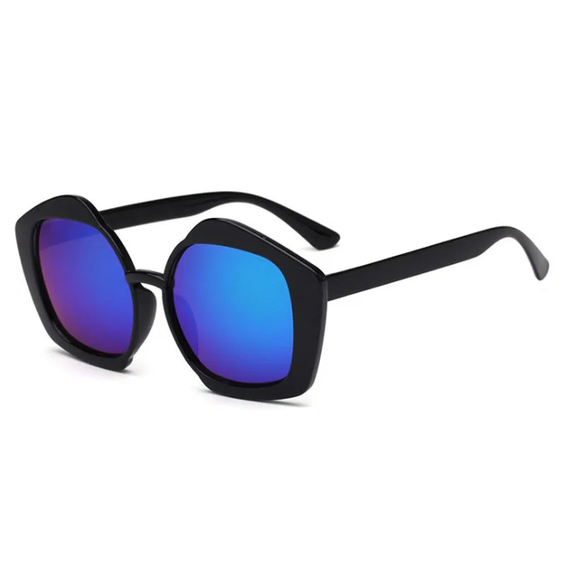 green silver Модные детские солнцезащитные очки стиль милые очки Дети UV400 Солнцезащитные очки для мальчиков и девочек - Цвет линз: green silver
