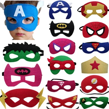 

Child and adults Superhero mask cosplay Halloween Christmas kids adult party costume mask