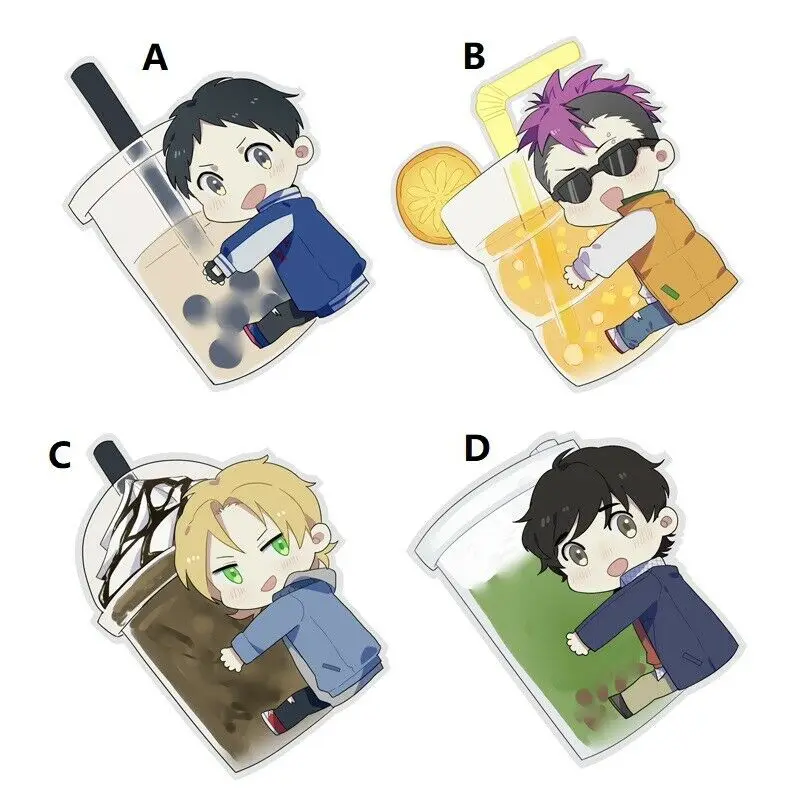 Акриловый брелок для ключей с милым рисунком аниме Φ Ash Okumura Eiji Yaoi 6 см|Брелоки| |