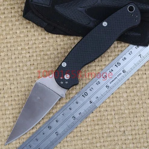 Фирменный BF-C81 G10 ручка S30V лезвие черный титан/шлифовальный складной Кемпинг