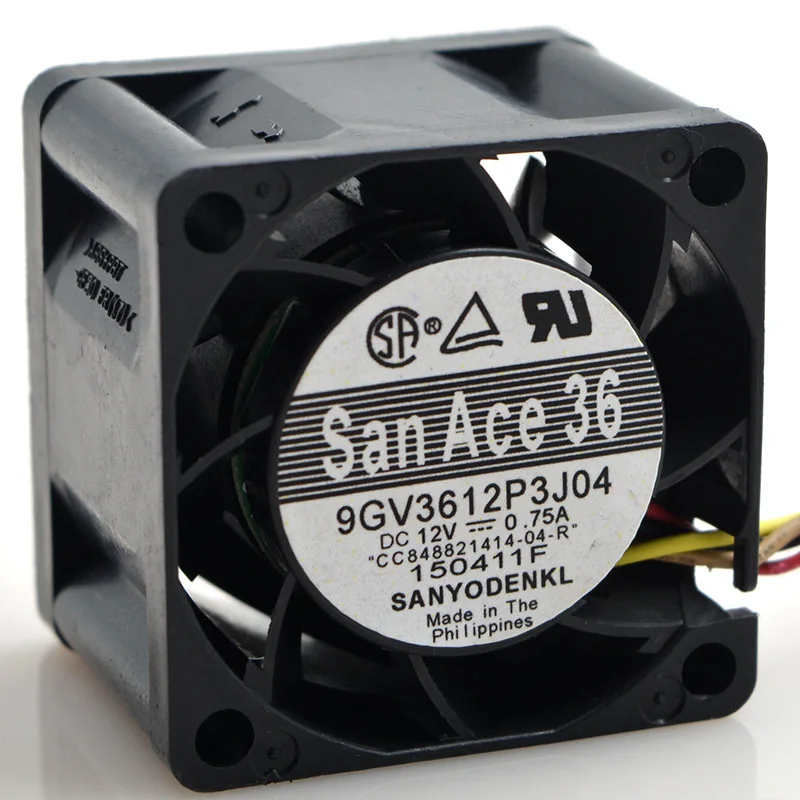 FOR Sanyo San Ace 36 9GV3612P3J04 4028 4CM 12V 0.75A Double Ball Fan | Компьютеры и офис