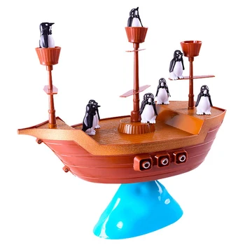 

Balancing Game/Desktop Game/Don't Rock The Boat /Educational Toys /Family Parent-Child Interactio/Fun Group/Penguin Toy For Kids