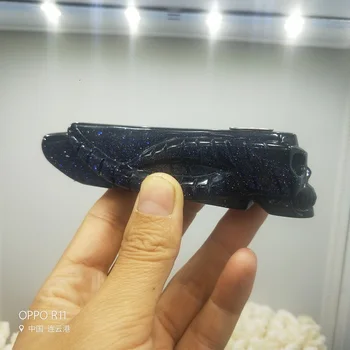 

Quartz Smoking Pipe Crystal Stone carved skull Cigars Pipes Blue sand stone Smoking Pipes Healing With Metal Filter