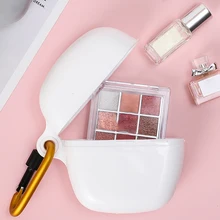 

Mini Cosmetics Medicine Box Storage Bag Hard Headphone Case Protective USB Cable Organizer Can Hang Small Object Sorting Box