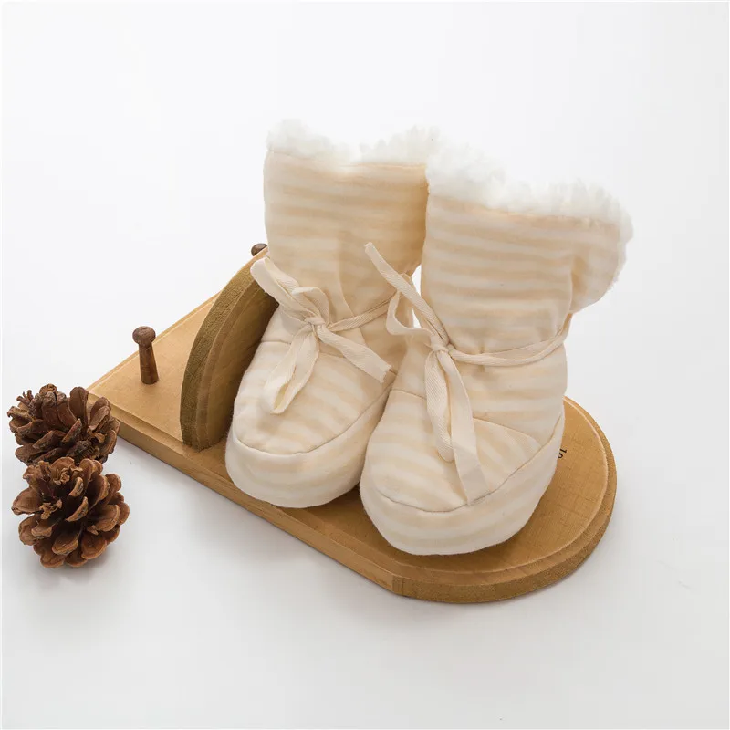 Winter Newborn Baby Boys Girls Flock Warm Pre-walker Boots Shoes Infant Boy Girl Toddler Soft Soled First Walker Boots Shoes
