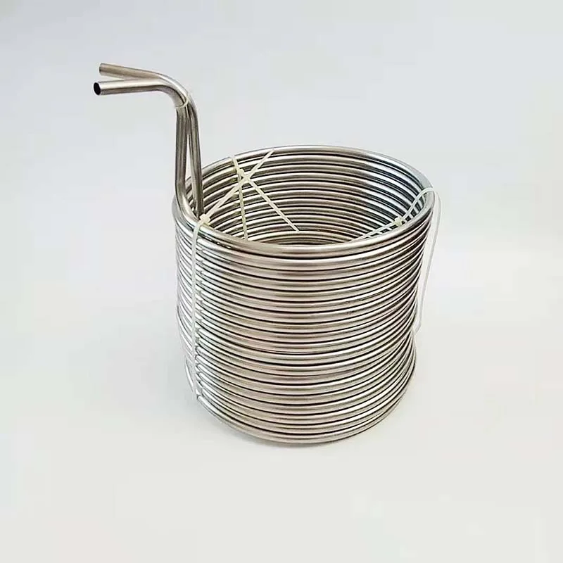 Details about   120' Wort Chiller Coil Stainless Steel Brewing Beer Cooling Immersion Keg Left 