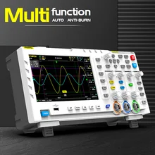 Oscilloscope numérique FNIRSI 1014D MHz * 2 ana log, bande passante 1GSa/s, taux d'échantillonnage, générateur de Signal d'entrée à double canal, 100