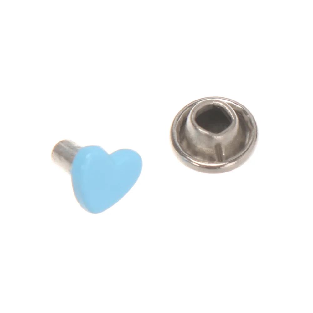 Metal Mini Mushroom Spikes Buttons for DIY Doll Clothes Shoes