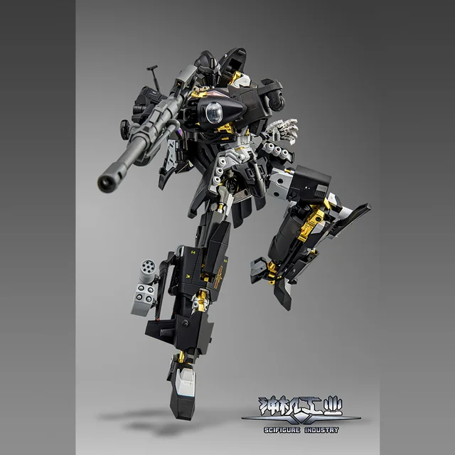 【In Stock】Scifigure Industry TFC Craft Series CS-02 Aegopter CAIC WZ10 Fiery Thunderbolt Helicopter Transformation Action Figure 2