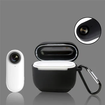 

For Insta 360 Go Soft Silicone Camera Protective Case Charging Case with Buckle for Insta 360 Go Action Camera Accessories
