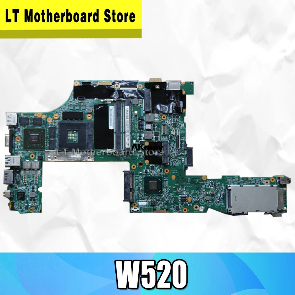 

FRU 04W2029 Main Board For Lenovo Thinkpad W520 Laptop Motherboard 48.4KE27.051 QM67 DDR3 Quadro 2000M Video card