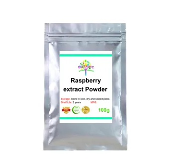 

100-1000g pure raspberry extract powder, natural fruit extract for cancer prevention, free delivery