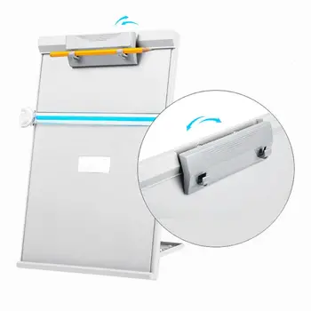 

Plastic Adjustable Computer Document Holder Book Rack Stand Reading Typing Frame