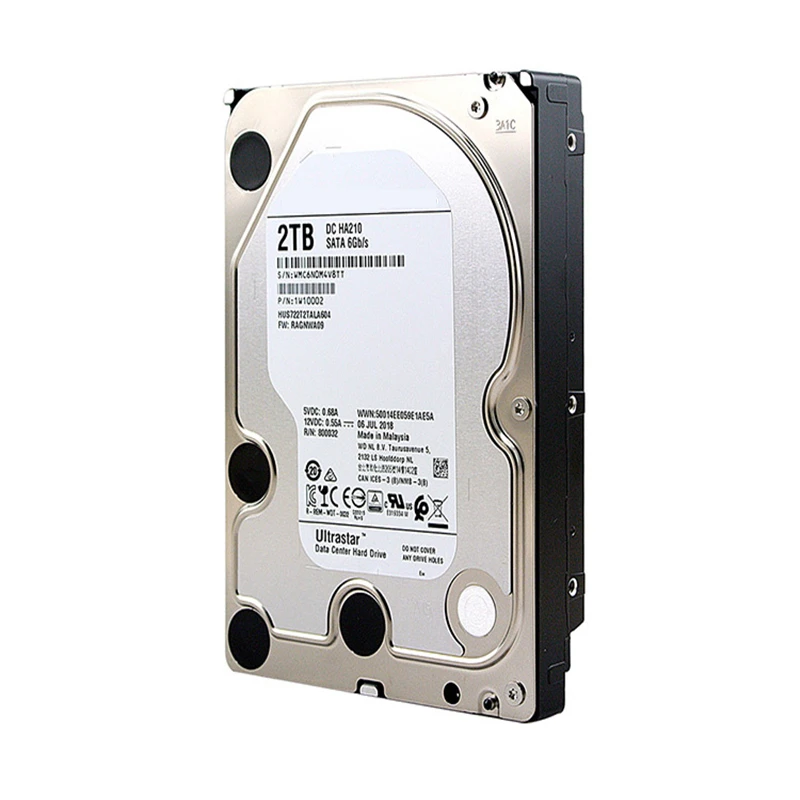 ο  HDD WD 2 ׶Ʈ 3.5 SATA 6 ⰡƮ/ 128MB 7200RPM  ϵ ũ HUS722T2TALA604    HDD