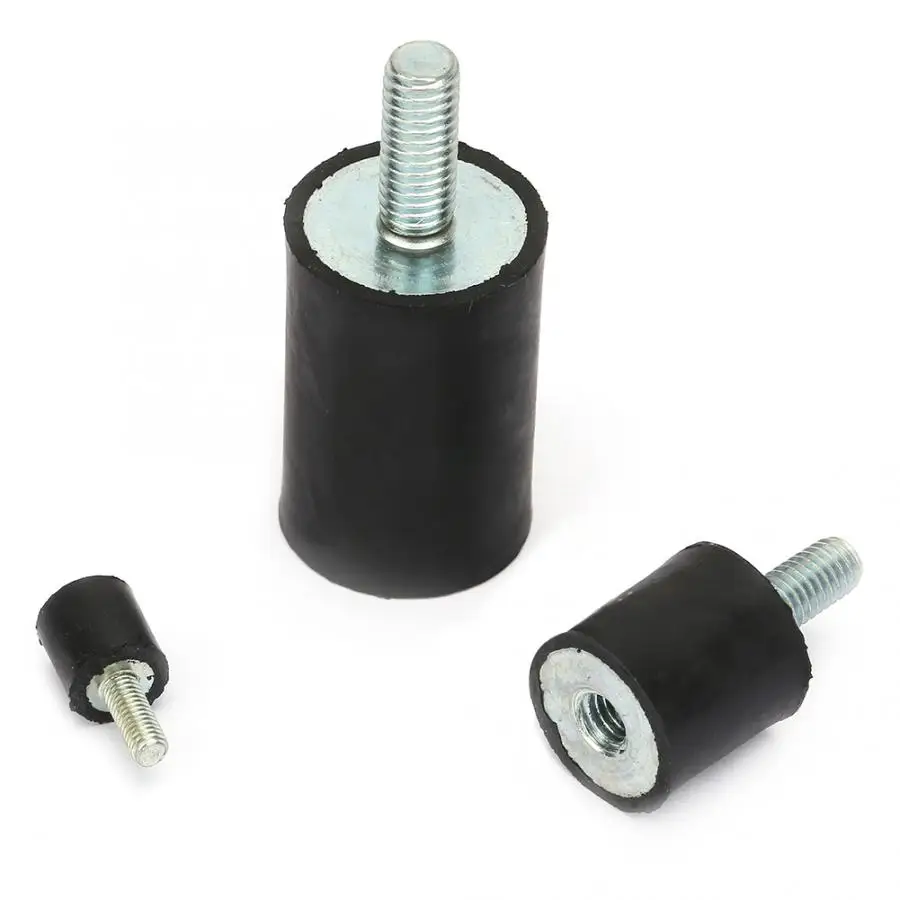

4pcs M3 M5 M6 Rubber Mounts Anti Vibration Silentblock Car Boat Bobbins.
