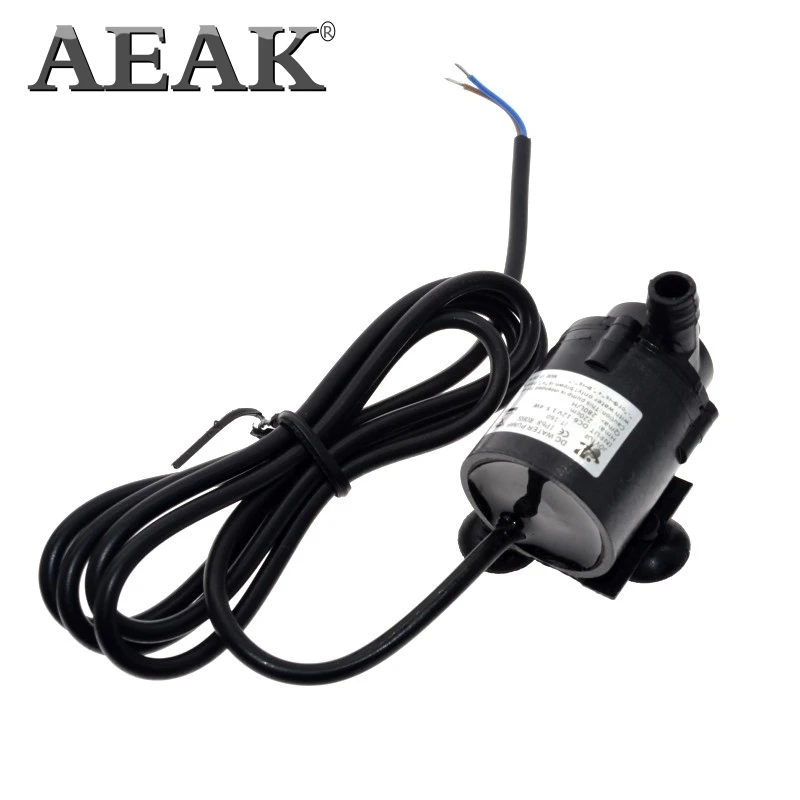 AEAK 6V 12V DC бесщеточный маленький водяной насос двигателя DIY комплектующие для