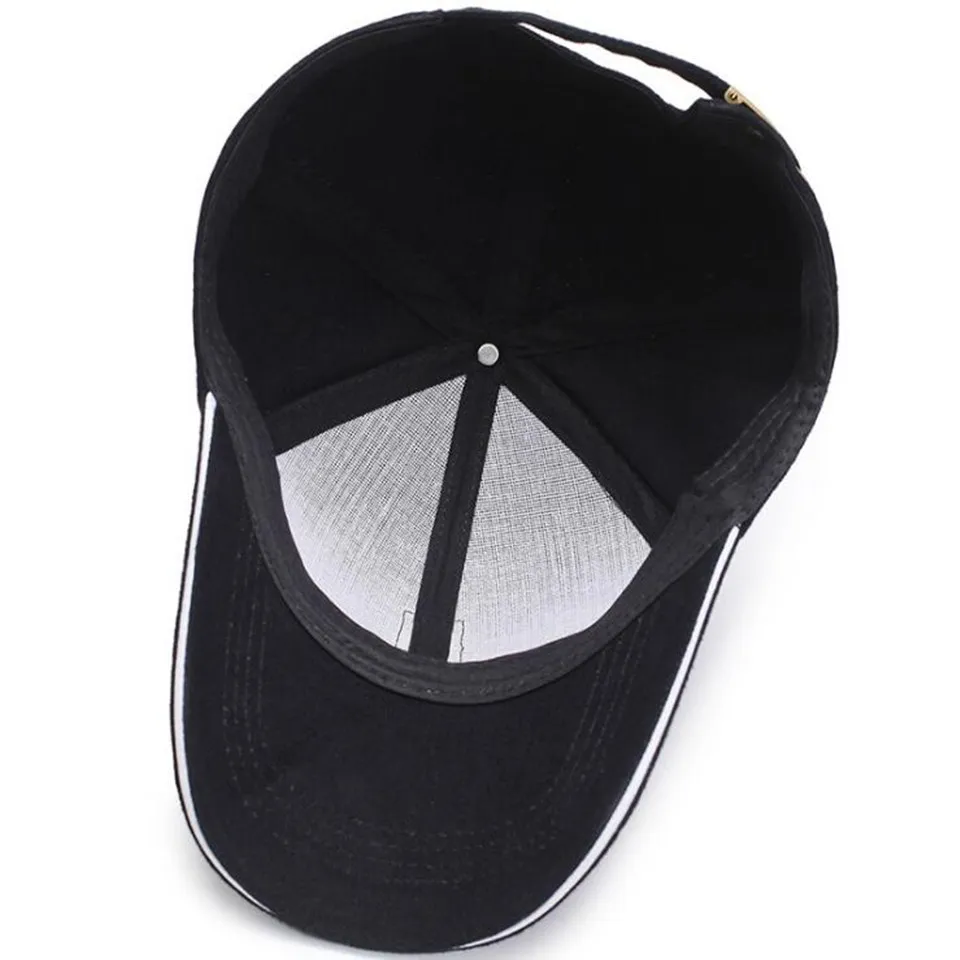 Летняя бейсбольная Кепка унисекс Snapback х/б козырек Регулируемый головной убор подходит сплошной цвет печати хип хоп Кепка