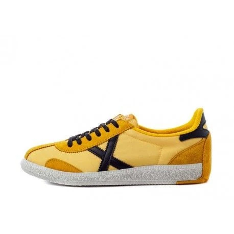 Zapatilla para portero de balonmano con deslizador en el talón, amarillo y negro, Arquero de Munich|Zapatillas de atletismo| - AliExpress