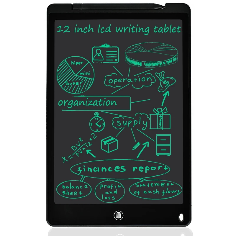 12 Inch and 8.5 Inch LCD Writing Tablets Drawing Board with Colorful Screen Digital Handwriting Notepad Suit for Kids and Adults 16