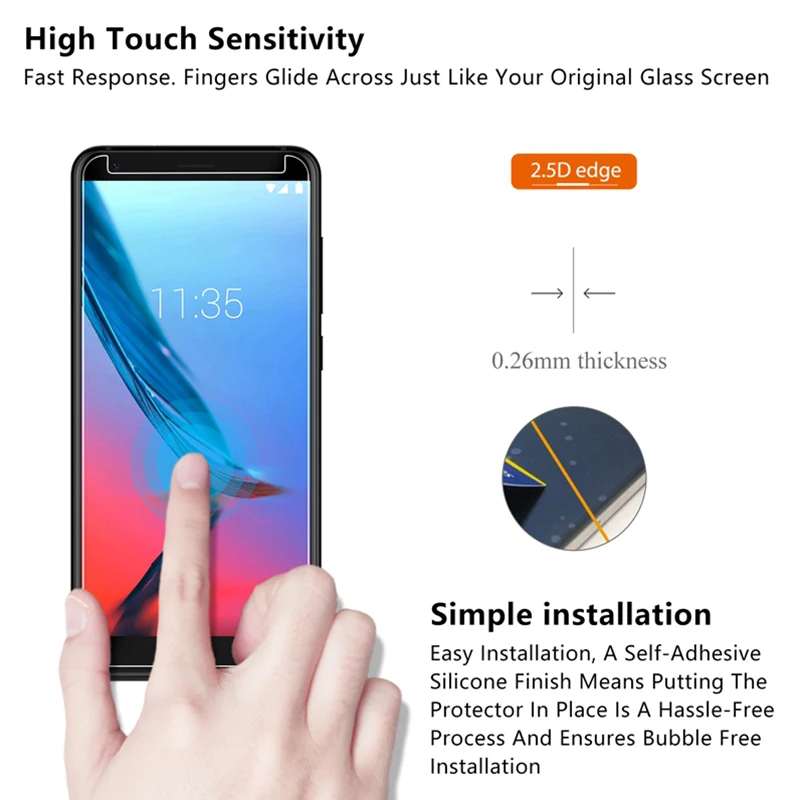 Защита экрана для zte Blade V7 Lite V6 V Plus закаленное стекло для zte Nubia V9 Vita V8 Mini Защитное стекло для V7 Max V8 Pro