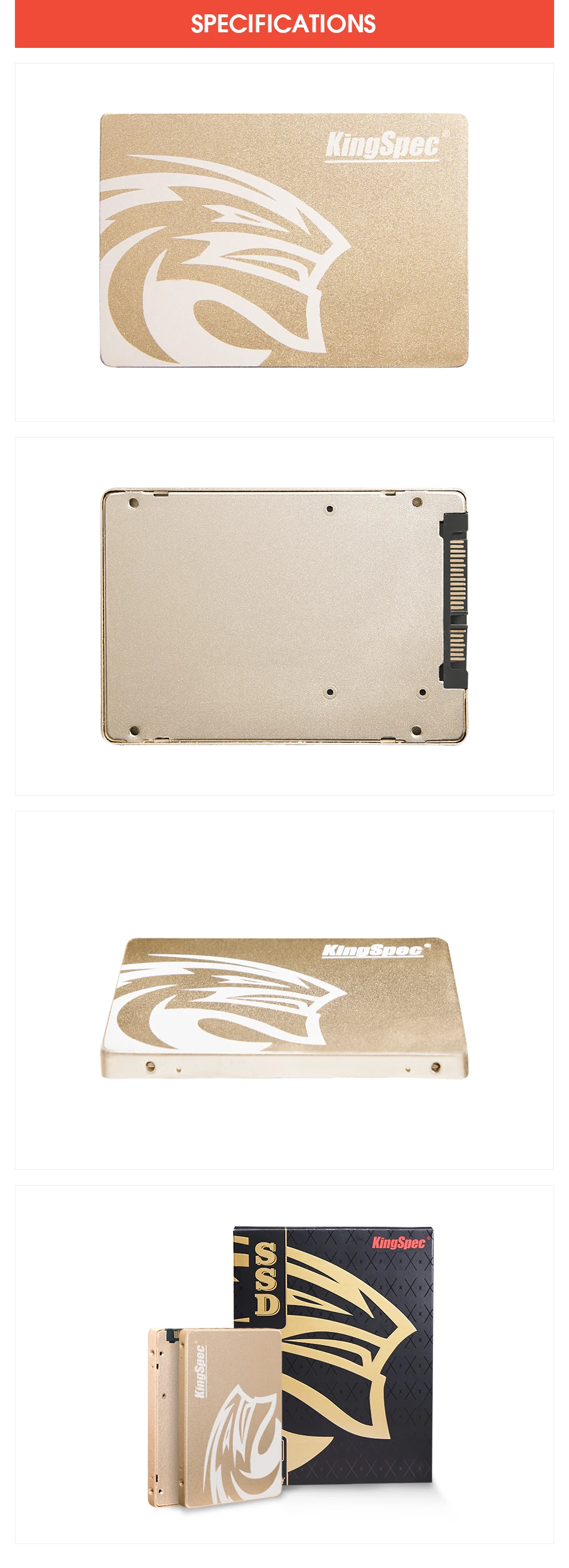 KingSpec SATAIII 120 ГБ SSD 240 ГБ SSD hdd SATA3 Жесткий Диск Внутренний твердотельный накопитель для ноутбука Настольный Macbook Pro mid 2012