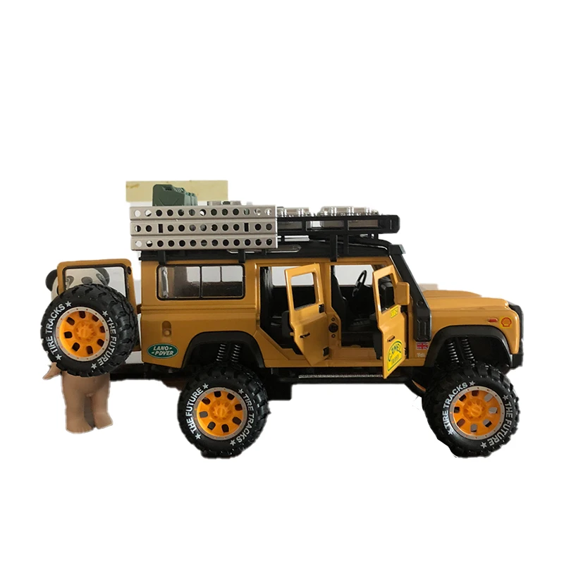Масштаб 1:24 LR игрушечный автомобиль из сплава внедорожник литье под давлением
