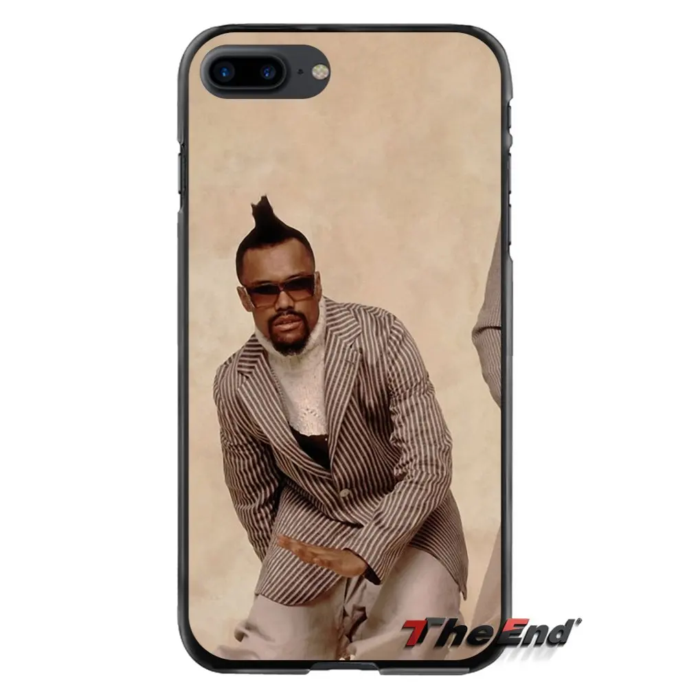Для Apple iPhone 4 4S 5 5S 5C SE 6 6S 7 8 Plus X iPod Touch 4 5 6 Музыка черный глазый горох аксессуары чехлы для телефонов