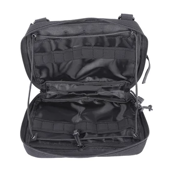 

Tigris Military MOLLE Admin Pouch Tactical Multi Medical Kit Bag Utility Tool Belt EDC Pouch For Camping Hiking Hunting