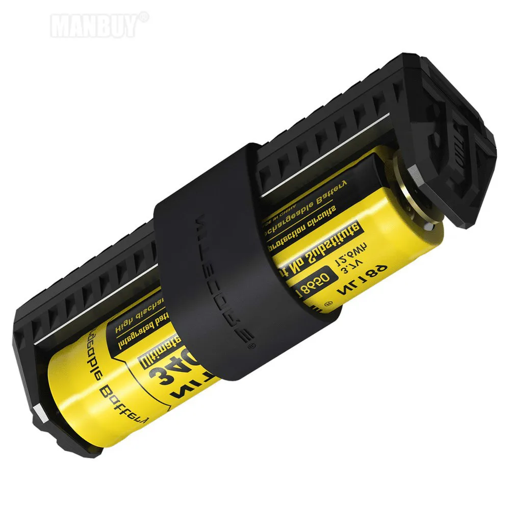 Зарядное устройство NITECORE F1 USB + Оригинальная 18650 литий ионная аккумуляторная
