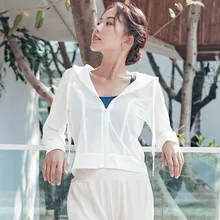 Новая женская черно-белая спортивная куртка для фитнеса, открытая куртка с длинным рукавом, куртка для бега на открытом воздухе, тонкое пальто на молнии, быстросохнущее