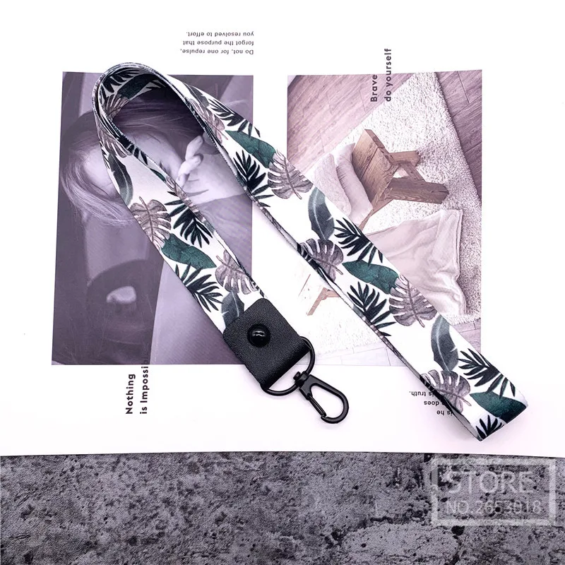 Мозаика любовь лента с узором подвесной ремешок шнурок для ключей ID Держатели мобильный телефон шеи ремни для USB бейдж держатель повесить веревку