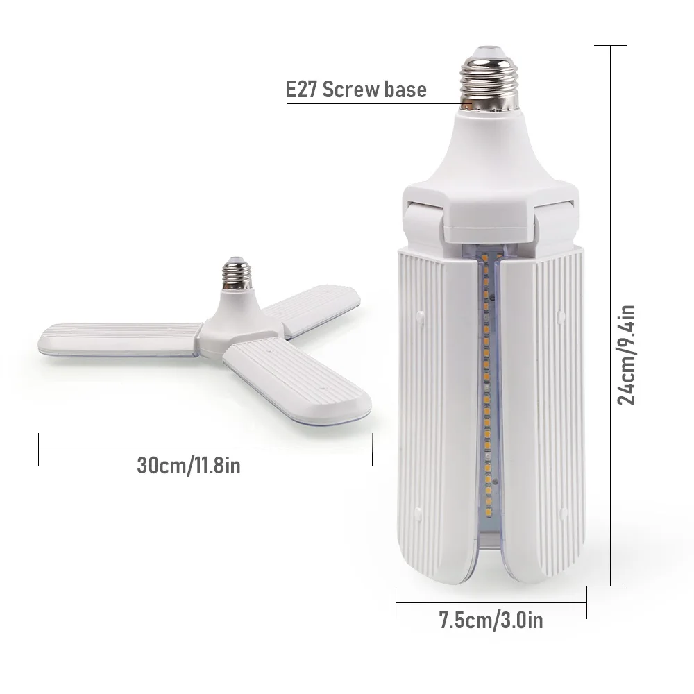 Best Newest LED Grow Light Full Spectrum Plant Phytolamp Red+Blue+Warm White Growing Lamp Bulb for Flowers Seedling Indoor Fitolamp