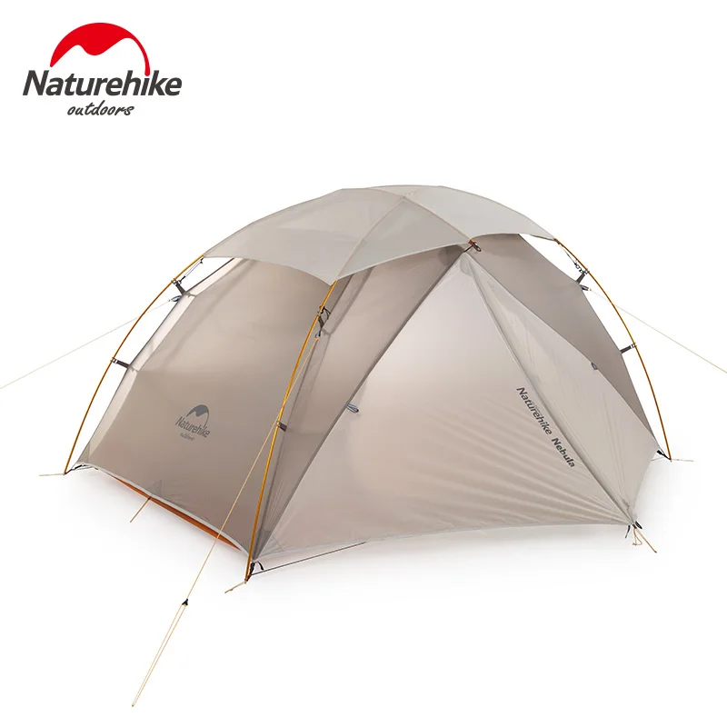 Палатка Naturehike туристическая Ультралегкая двухслойная нейлоновая с нейлоновой