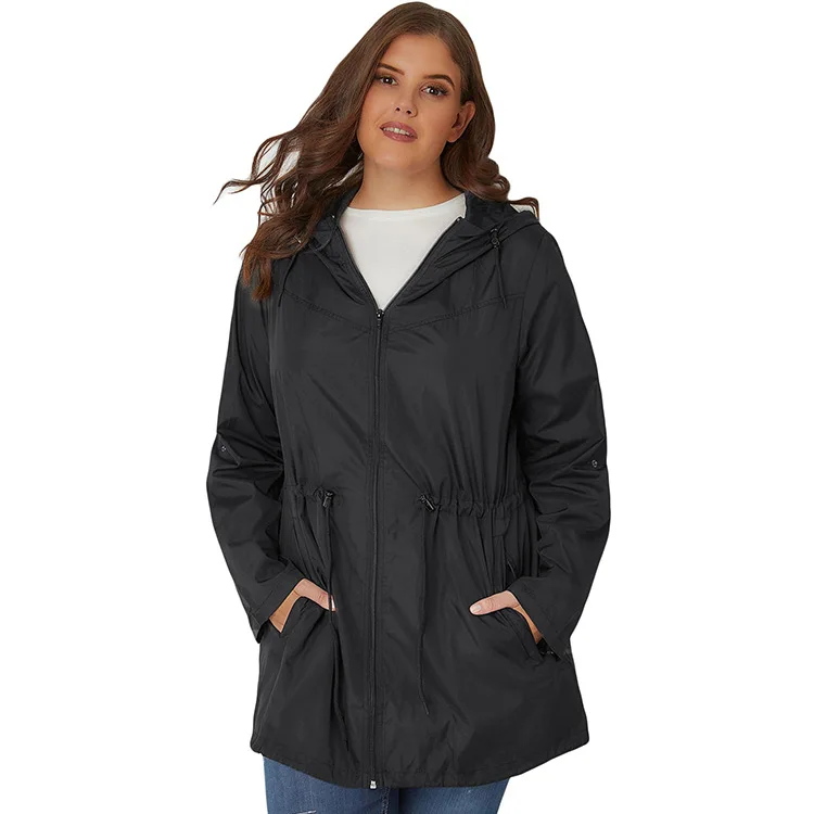 Женская GORE-TEX куртка в европейском и американском стиле, осенне-зимняя куртка с капюшоном, Открытый Чехол, альпинистская Женская водонепроницаемая куртка, большие размеры