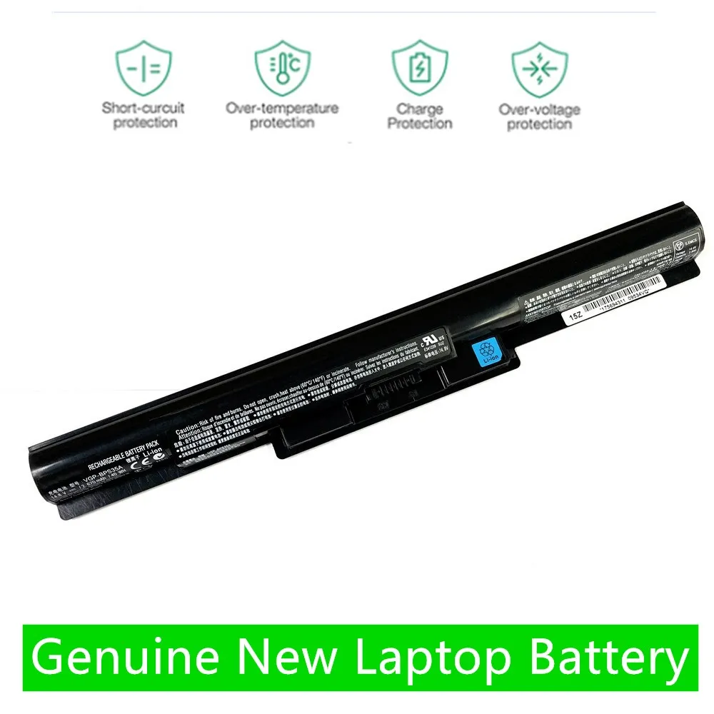 HKFZ SONY NEW Original Vaio Fit 14E 15E SVF1521A2E SVF15217SC SVF14215SC SVF15218SC BPS35 BPS35A VGP-BPS35A Laptop Battery | Компьютеры и