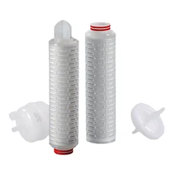 Pleated Filter Cartridges 100%Integrity Tested PES Filter Membrane 0.2 Micron For Industrial Water Fine Filtration