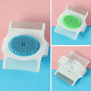 

Pet Cat And Dog Multifunctional Beauty Massage Hair Removal And Flea Comb Shower Brush Hair Remove Pet Cleaning Supplies