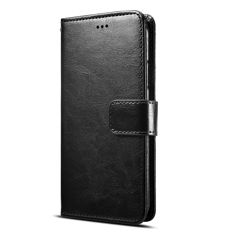 Для Leagoo M13 Чехол подставка стиль PU кожаный флип силиконовый чехол для Leagoo M13 мобильный телефон кошелек Капа сумка 6,1 дюймов - Цвет: CX Black