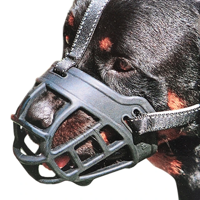 Мягкий силиконовый ПЭТ предотвращает укусы лай собака мордочка безопасности Собака Рот маска вентилируемая ПЭТ кора укуса крышка избегайте есть неправильно
