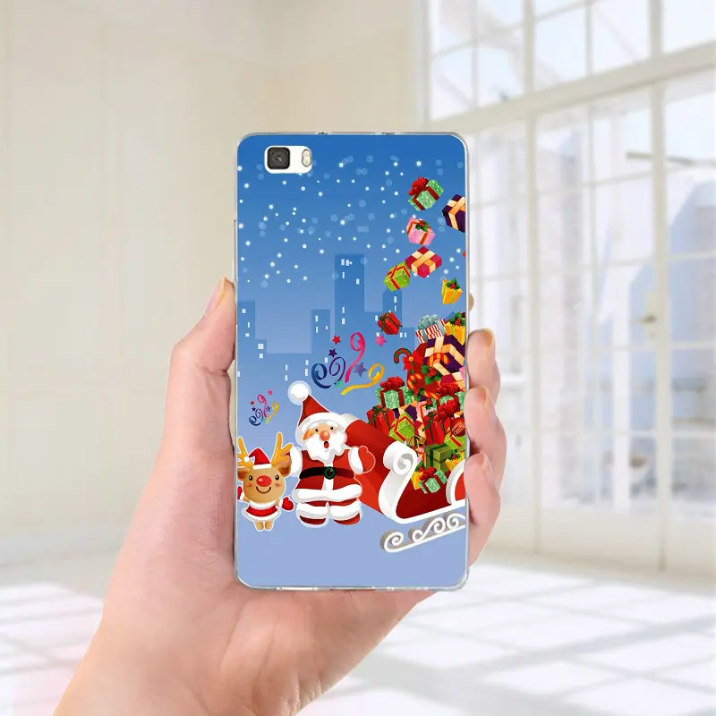 Чехлы для huawei Honor 4C 5A 5C 5X6 6A 6C 7 7A 7C 8 8C 8S 8X 8A 10i 20i Pro Lite сумки веселый рождественский подарок с год - Цвет: Picture 2