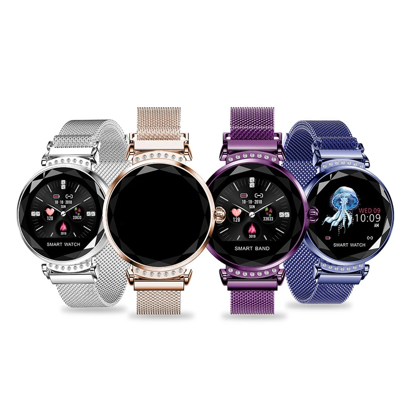 

IP67 Waterproof Smart Watch Women Elegant Bracelet Sleep Heart Rate Monitor Smartwatch Gold Connect IOS Android Band Luxury #4