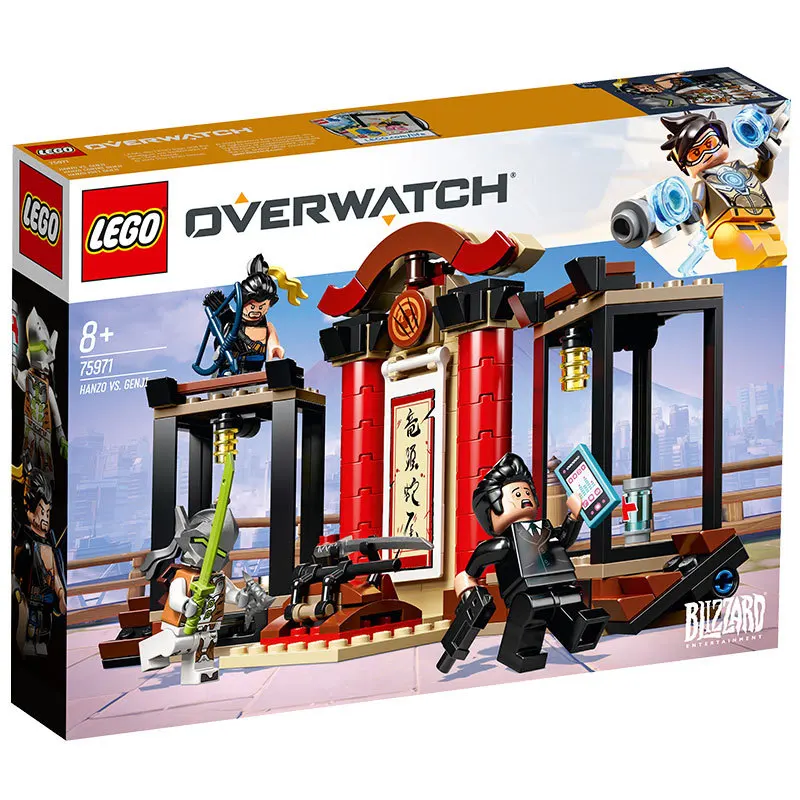 LEGO Watch Pioneer Series Hanzo Battle Genji 75971 Lego Fight Inserted Small Particles Building Blocks Boy Toy