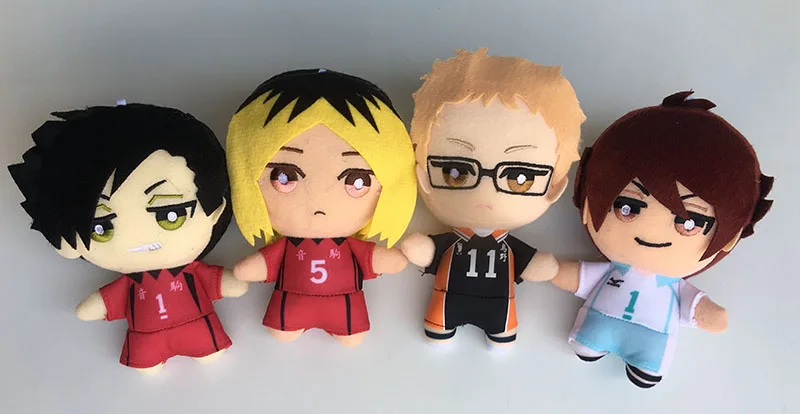 2021 В наличии! 13-15 см Новое поступление Haikyuu! Kuroo Tetsurou/Oikawa toory/ Kei Tsukishima аниме плюшевая