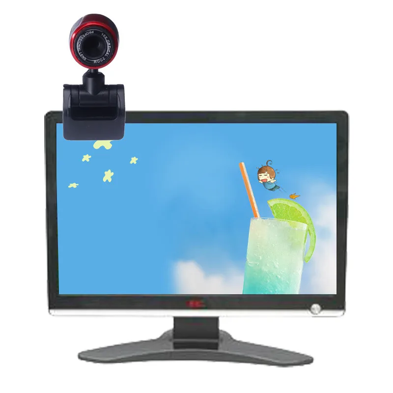 20# USB веб-камера высокой четкости 360 градусов Новинка 30FPS USB 2,0 HD веб-камера Веб-камера с микрофоном для компьютера веб-камера для ПК